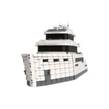 MOC - 157092 Superyacht "LILLY" Klemmbausteine - LesDiy - Klemmbausteine