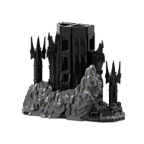 MOC - 157662 UCS Barad - Dur part 4/6 Klemmbausteine - LesDiy - Klemmbausteine