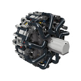 MOC - 158931 9 Cylinder Radial Engine Klemmbausteine - LesDiy - Klemmbausteine