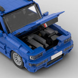 MOC-159092 Audi RS 2 Blue Klemmbausteine-LesDiy-Klemmbausteine