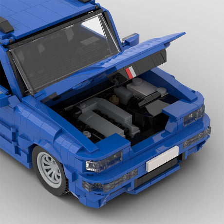 MOC-159092 Audi RS 2 Blue Klemmbausteine-LesDiy-Klemmbausteine