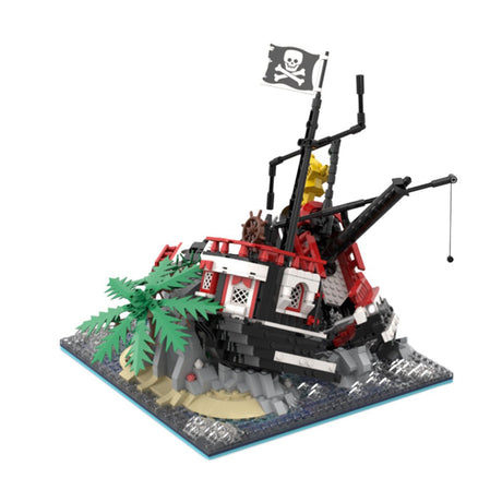 MOC - 159152 Shipwreck Island Remake Klemmbausteine - LesDiy - Klemmbausteine