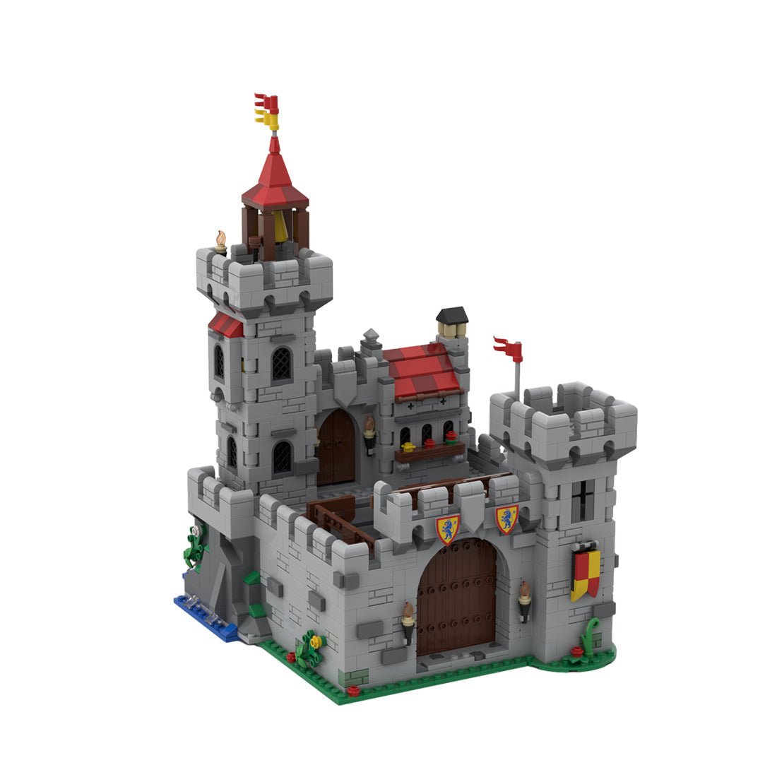 MOC - 159182 Lochside Castle Klemmbausteine - LesDiy - Klemmbausteine