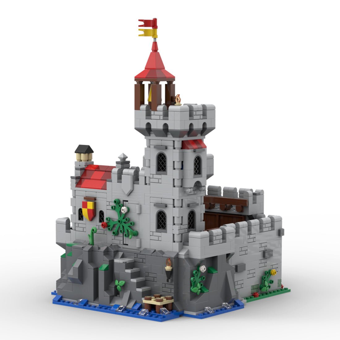 MOC - 159182 Lochside Castle Klemmbausteine - LesDiy - Klemmbausteine