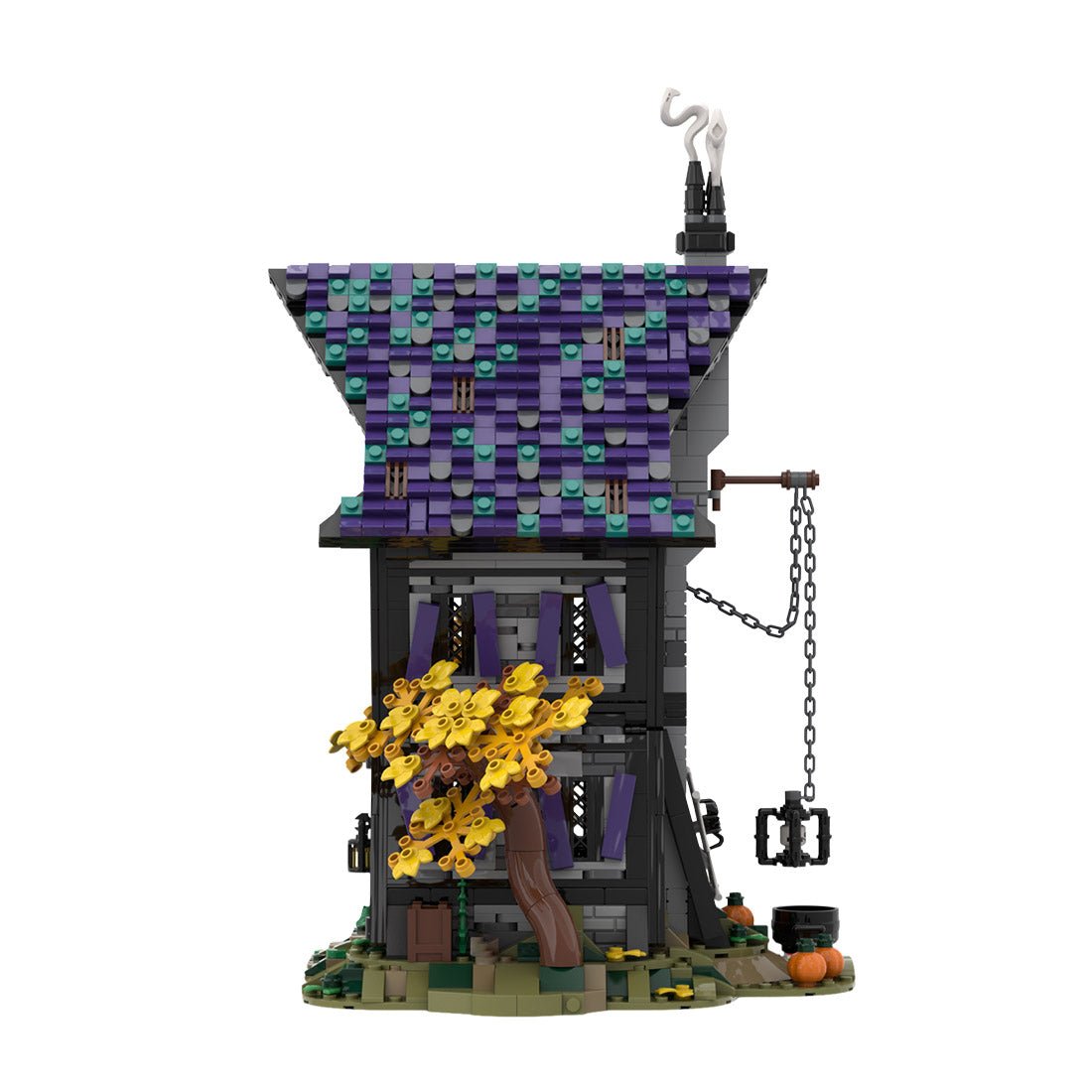 MOC - 159686 Witches' House Klemmbausteine - LesDiy - Klemmbausteine