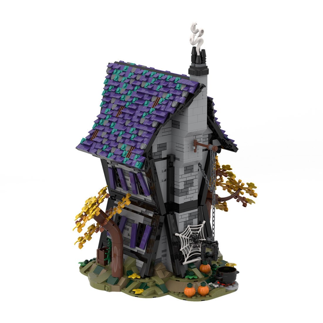 MOC - 159686 Witches' House Klemmbausteine - LesDiy - Klemmbausteine
