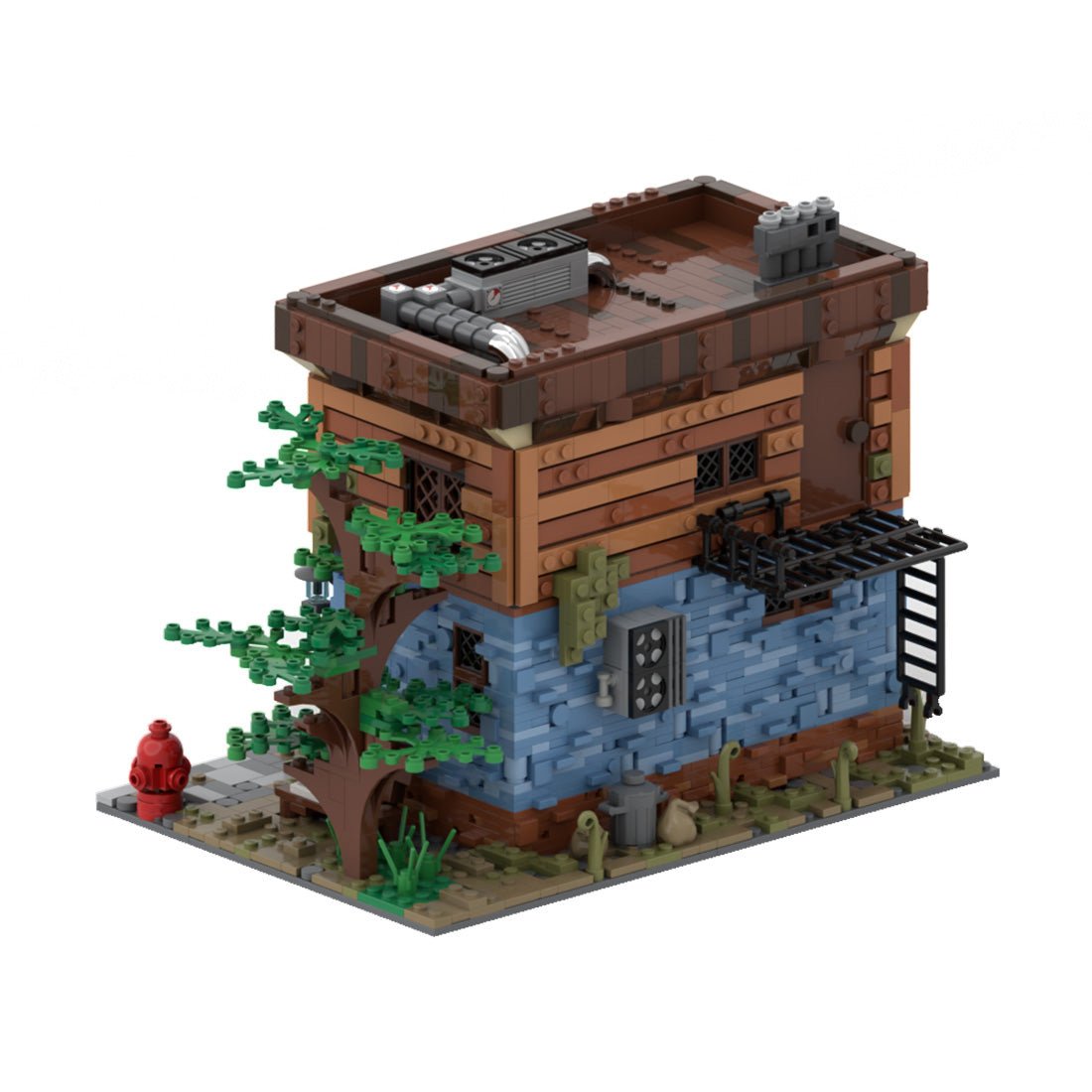 MOC - 160288 Autumn House Klemmbausteine - LesDiy - Klemmbausteine
