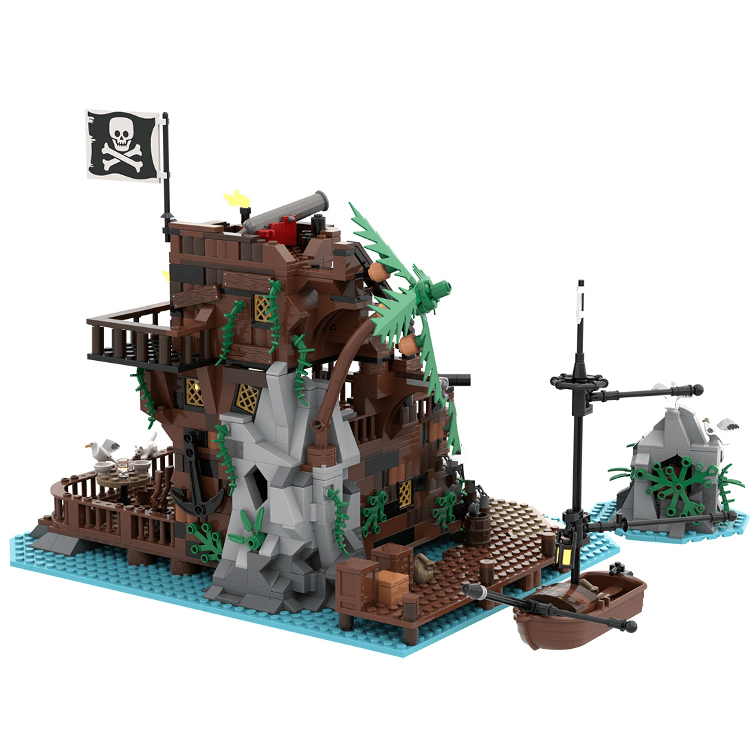 MOC - 160691 SIN ISLAND Klemmbausteine - LesDiy - Klemmbausteine