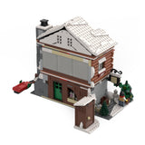 MOC - 160873 Modular Alpine Lodge - Modification of Set 10325 Klemmbausteine - LesDiy - Klemmbausteine