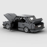 MOC-161114 BMW M5 E28 Dark Bluish Gray Klemmbausteine-LesDiy-Klemmbausteine