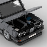 MOC-161114 BMW M5 E28 Dark Bluish Gray Klemmbausteine-LesDiy-Klemmbausteine