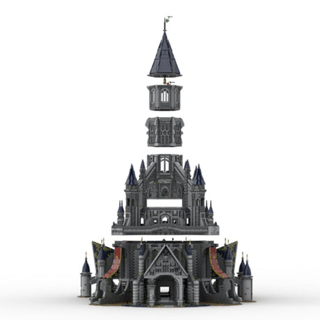 MOC - 161243 Hyrule Castle – Die Legende von Zelda Tränen des Königreichs klemmbausteine - LesDiy - Klemmbausteine
