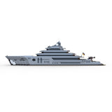 MOC - 162171 Super - Luxus - Großyacht Klemmbausteine - LesDiy - Klemmbausteine