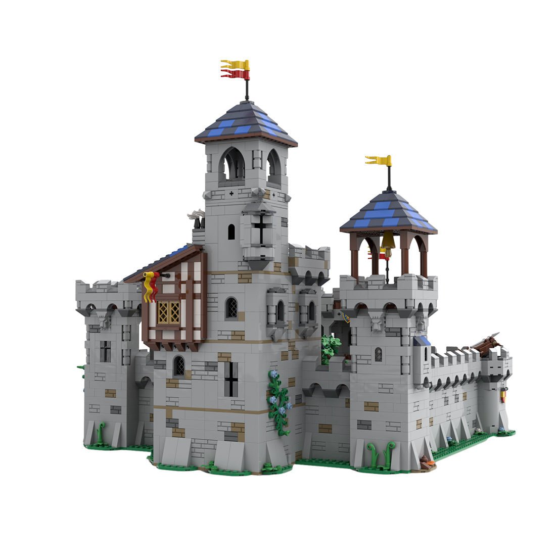 MOC - 162174 Modulares Lionbrick - Schloss Klemmbausteine - LesDiy - Klemmbausteine