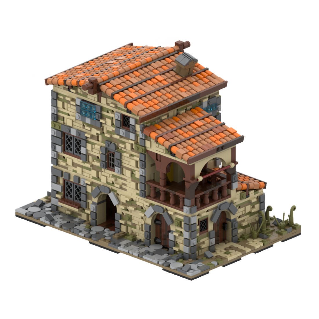 MOC - 162537 Old Italian house Klemmbausteine - LesDiy - Klemmbausteine