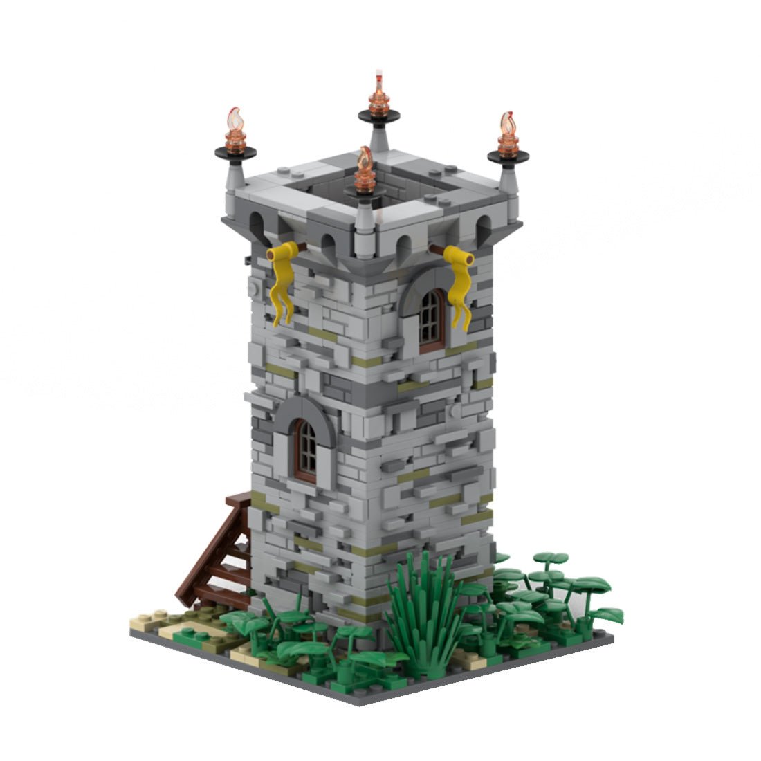 MOC - 163560 Watchtower Klemmbausteine - LesDiy - Klemmbausteine