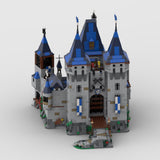 MOC - 163712 Black Falcon Eagle's Nest Castle Klemmbausteine - LesDiy - Klemmbausteine