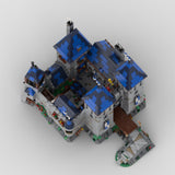 MOC - 163712 Black Falcon Eagle's Nest Castle Klemmbausteine - LesDiy - Klemmbausteine