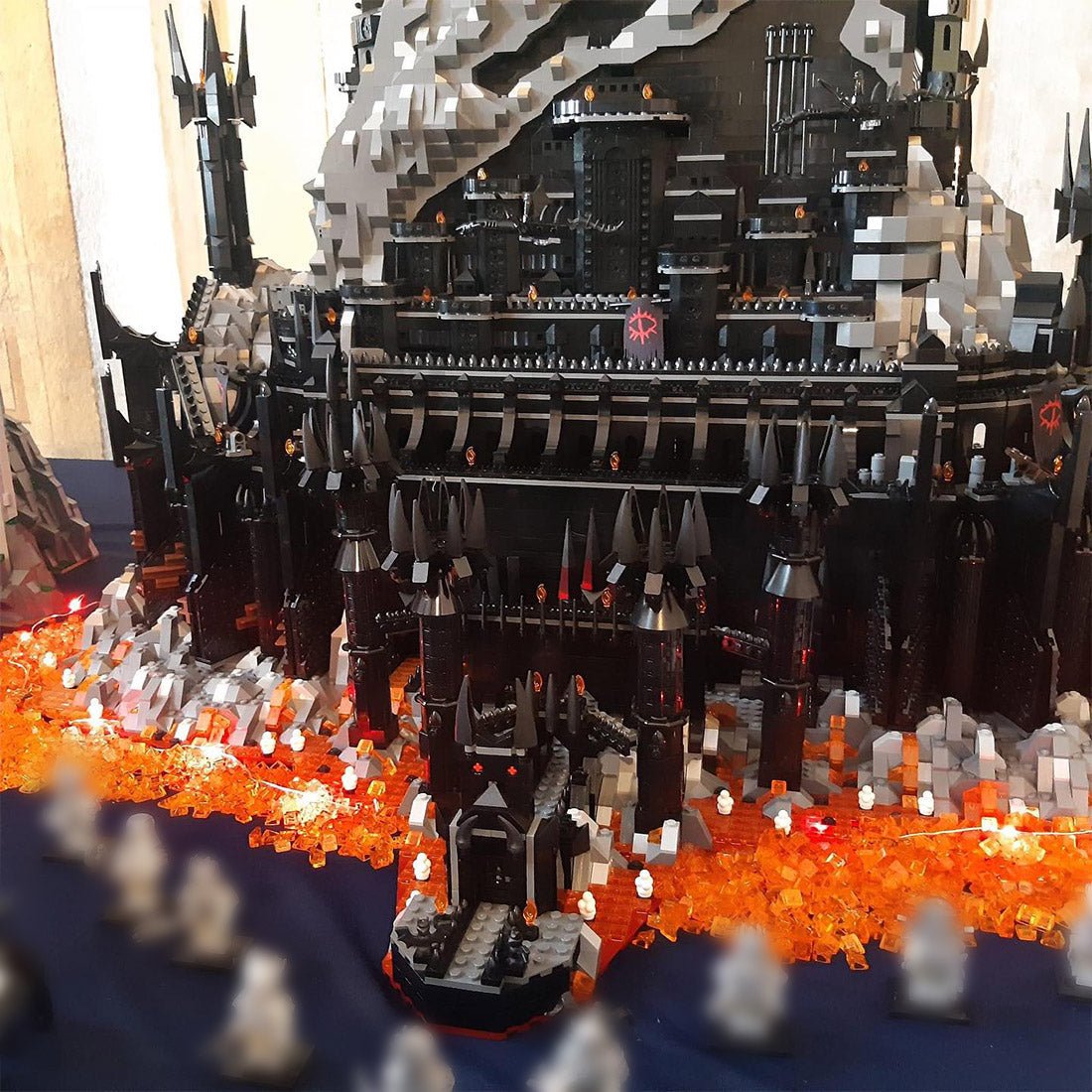 MOC - 164351 UCS Barad - Dur Klemmbausteine - LesDiy - Klemmbausteine