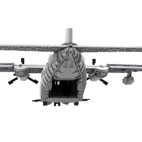 MOC - 164364 Fairchild C - 123K Scale - 1:35 Klemmbausteine - LesDiy - Klemmbausteine