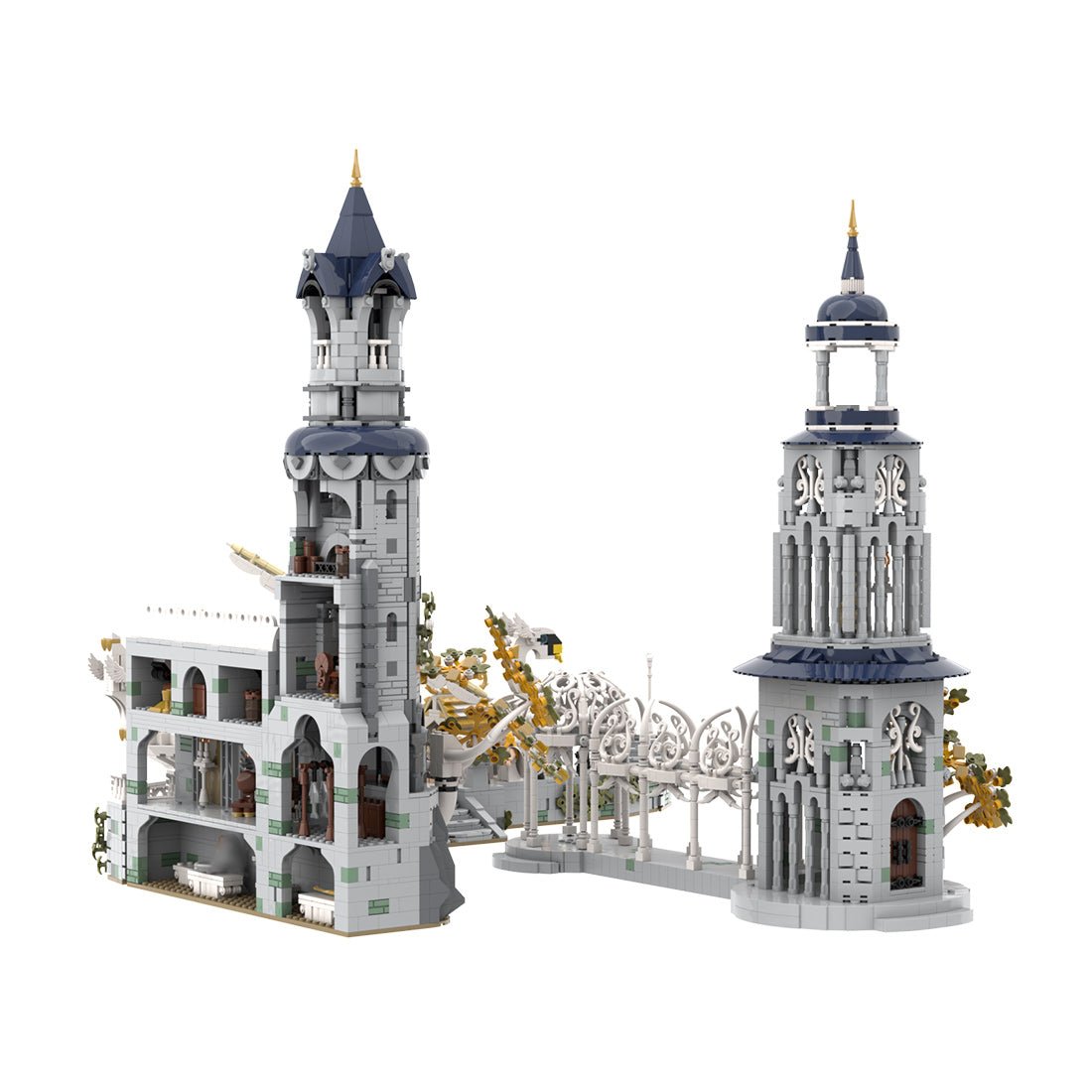 MOC - 164397 Grey Havens Klemmbausteine - LesDiy - Klemmbausteine