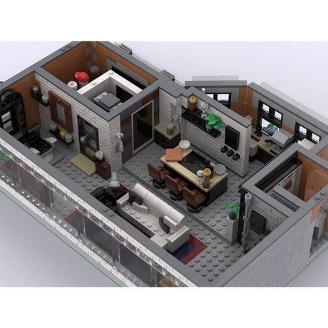 MOC - 164775 Queer Eye Ground Floor Klemmbausteine - LesDiy - Klemmbausteine