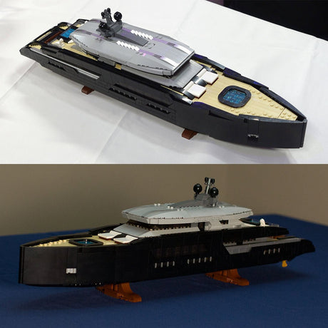 MOC - 164800 Midi - Scale Yacht Klemmbausteine - LesDiyproduct_type##
