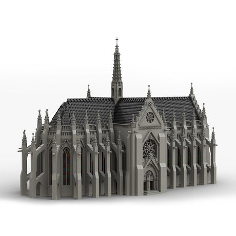 MOC - 165277 Gothic Cathedral Module 3 - Nef Klemmbausteine - LesDiy - Klemmbausteine