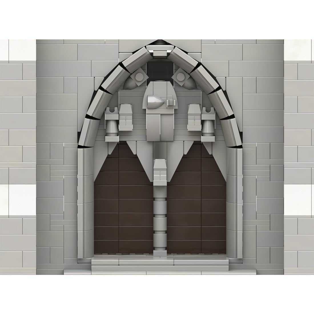 MOC - 165277 Gothic Cathedral Module 3 - Nef Klemmbausteine - LesDiy - Klemmbausteine