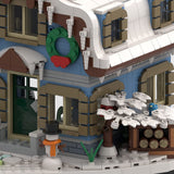 MOC - 165379 Winter House Klemmbausteine - LesDiy - Klemmbausteine