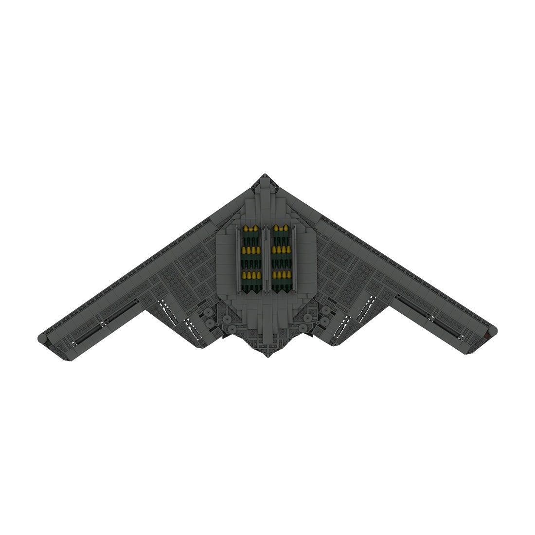 MOC - 166363 1/70 B - 2 Spirit Stealth Bomber Klemmbausteine - LesDiy - Klemmbausteine