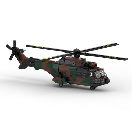 MOC - 167061 AS532 Cougar Klemmbausteine - LesDiy - Klemmbausteine