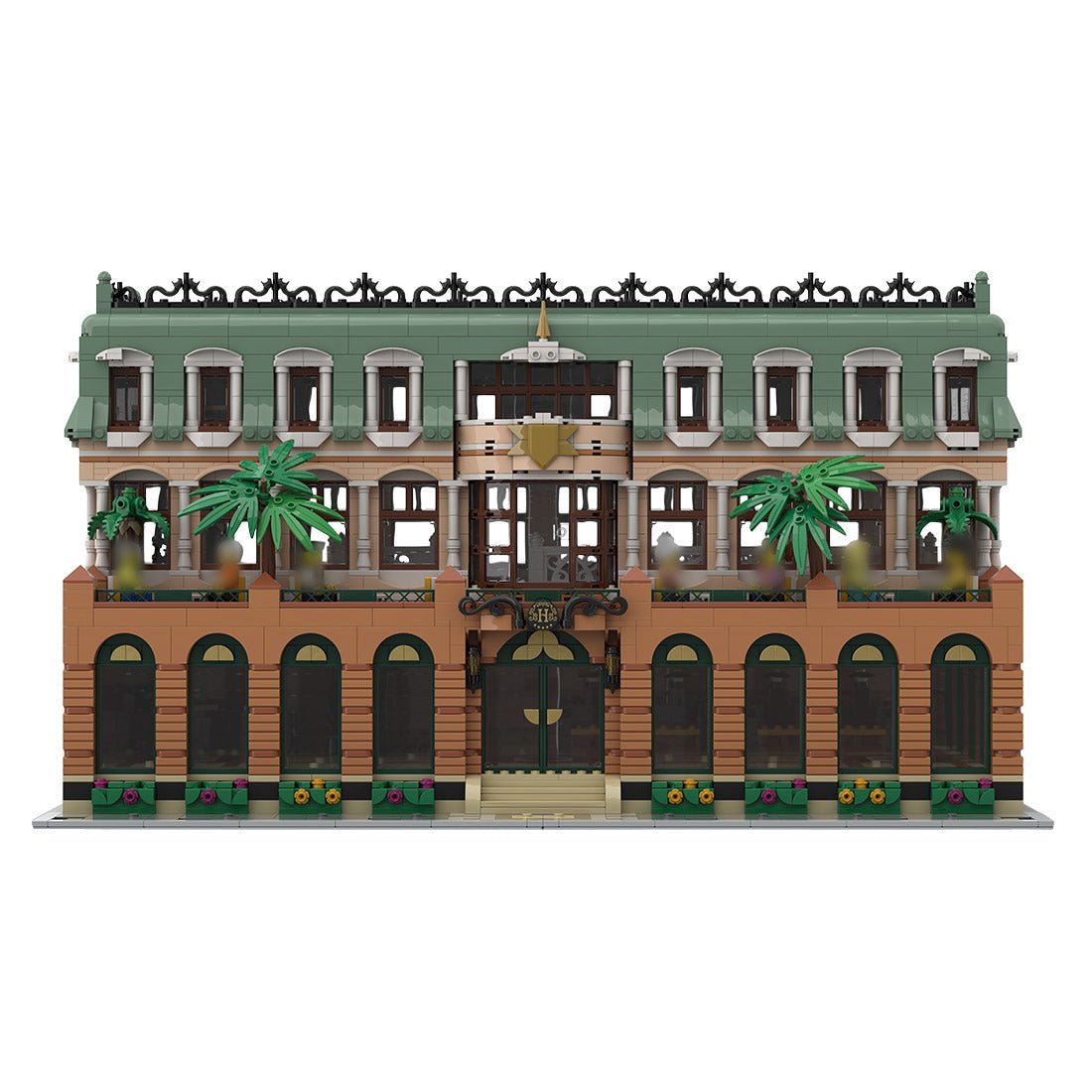 MOC - 167665 Grand Studgate Hotel Klemmbausteine - LesDiy - Klemmbausteine