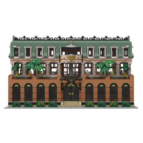 MOC - 167665 Grand Studgate Hotel Klemmbausteine - LesDiy - Klemmbausteine