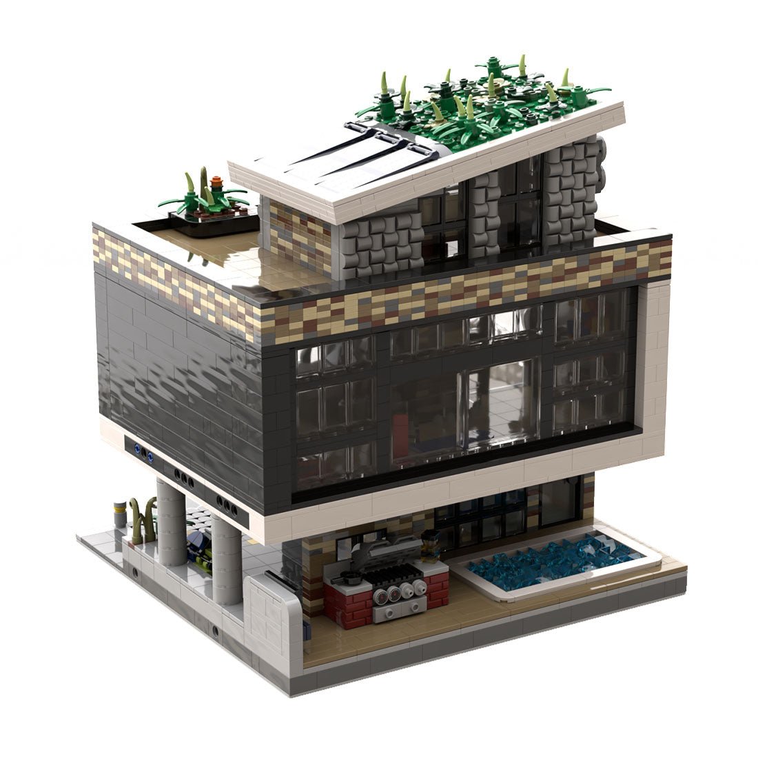 MOC - 168504 Sesto Elemente | Modular Building Klemmbausteine - LesDiy - Klemmbausteine