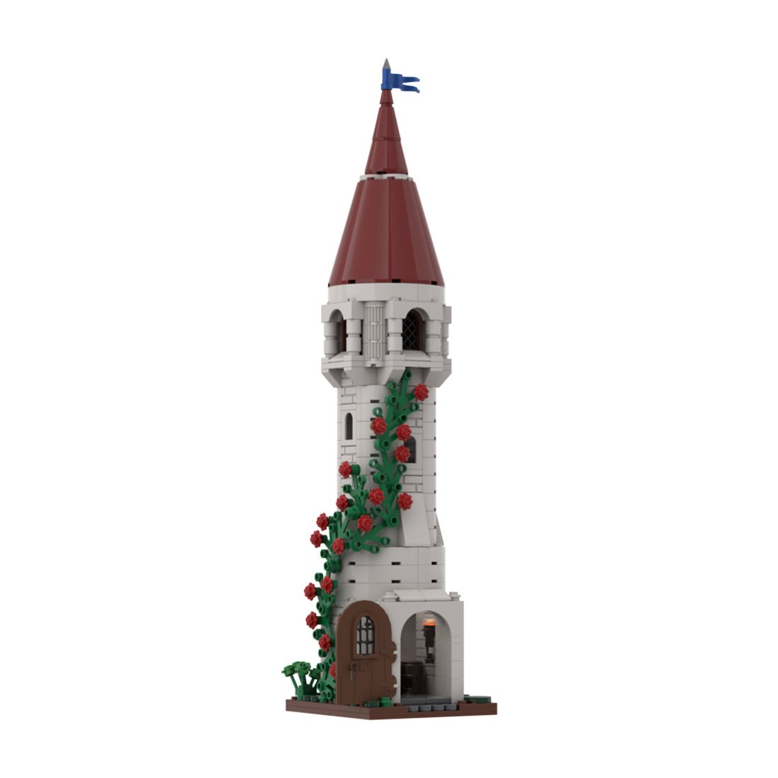 MOC - 170477 The Rosy Tower Klemmbausteine - LesDiy - Klemmbausteine