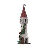 MOC - 170477 The Rosy Tower Klemmbausteine - LesDiy - Klemmbausteine