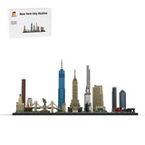 MOC - 171090 1/2000 ScaleNew York City Skyline Klemmbausteine - LesDiy - Klemmbausteine