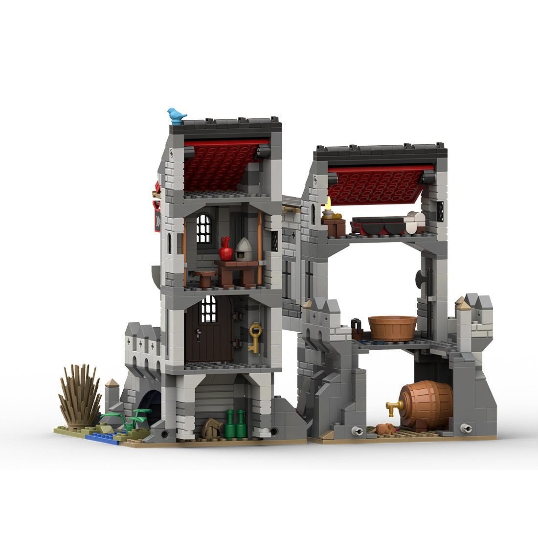 MOC - 171966 Wolfpack Wraith Watchtowwer Klemmbausteine - LesDiy - Klemmbausteine