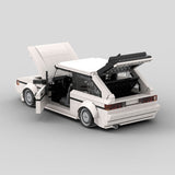 MOC-172054 VW Scirocco GL/GTX White Klemmbausteine-LesDiy-Klemmbausteine