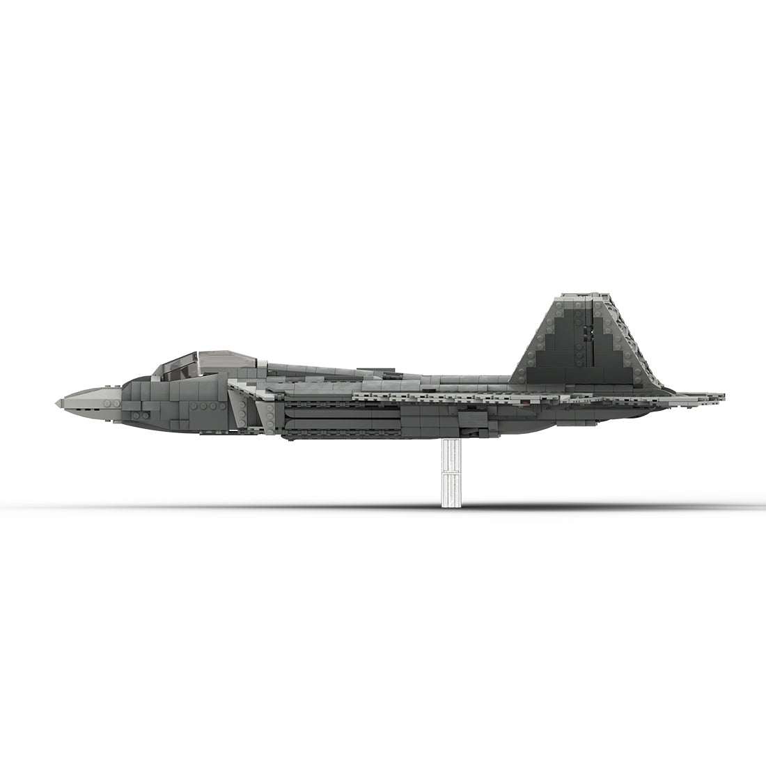 MOC - 172484 F - 22 RAPTOR - 1:35 Scale (v3) Klemmbausteine - LesDiy - Klemmbausteine