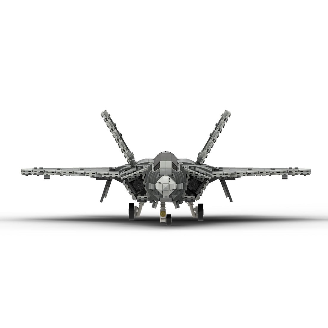 MOC - 172484 F - 22 RAPTOR - 1:35 Scale (v3) Klemmbausteine - LesDiy - Klemmbausteine