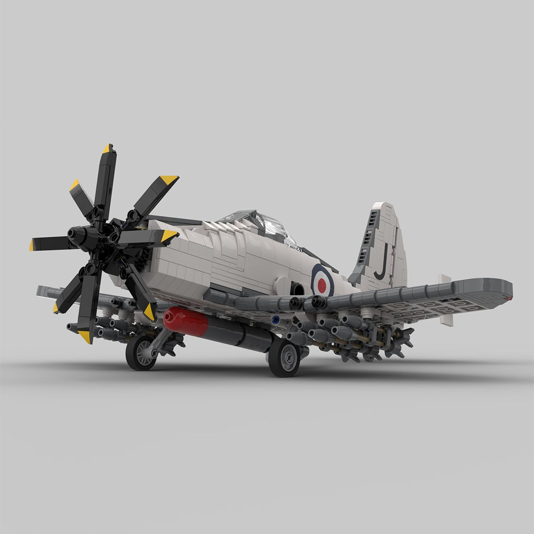 MOC - 172600 1:35 Scale Wyvern S.4 Klemmbausteine - LesDiy - Klemmbausteine