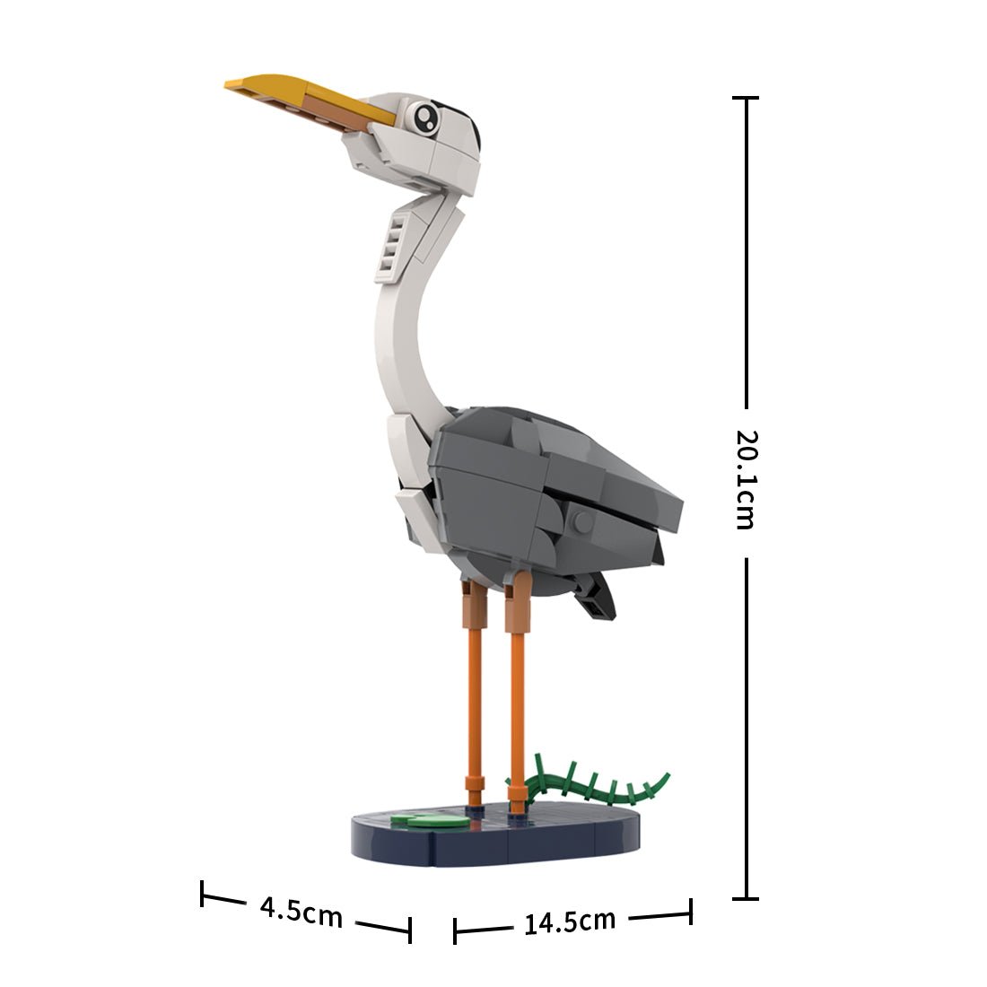 MOC - 173663 Heron Klemmbausteine - LesDiy - Klemmbausteine