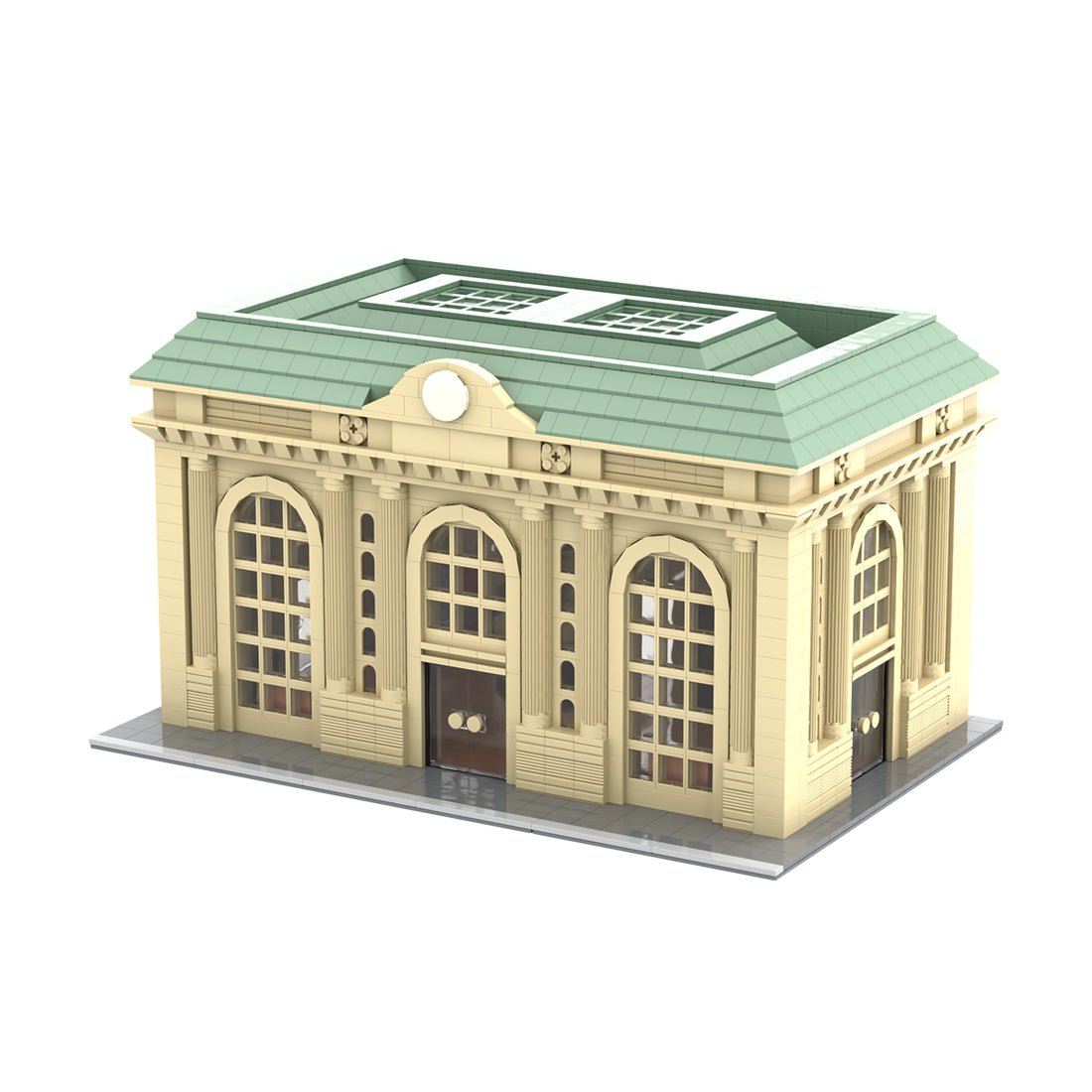 MOC - 174595 Grand Central Station 48 x 32 Klemmbausteine - LesDiy - Klemmbausteine