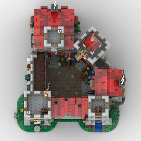 MOC - 176629 River Castle, Royal Knights Klemmbausteine - LesDiy - Klemmbausteine