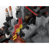 MOC - 176957 Fright Knights Volcanic Outpost Klemmbausteine - LesDiy - Klemmbausteine