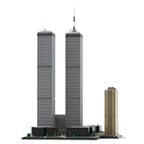 MOC - 177998 World Trade Center Complex im Maßstab 1:800 Klemmbausteine - LesDiy - Klemmbausteine