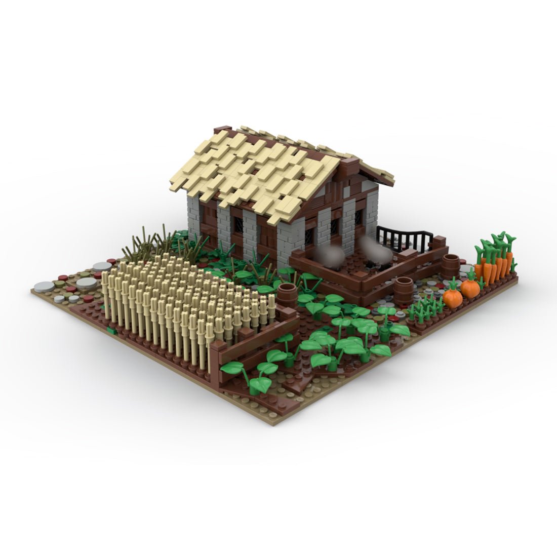 MOC - 182903 little farm Klemmbausteine - LesDiy - Klemmbausteine