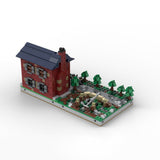 MOC - 183062 Mini World War II Sand Table - Module 6 - House 1 Klemmbausteine - LesDiy - Klemmbausteine